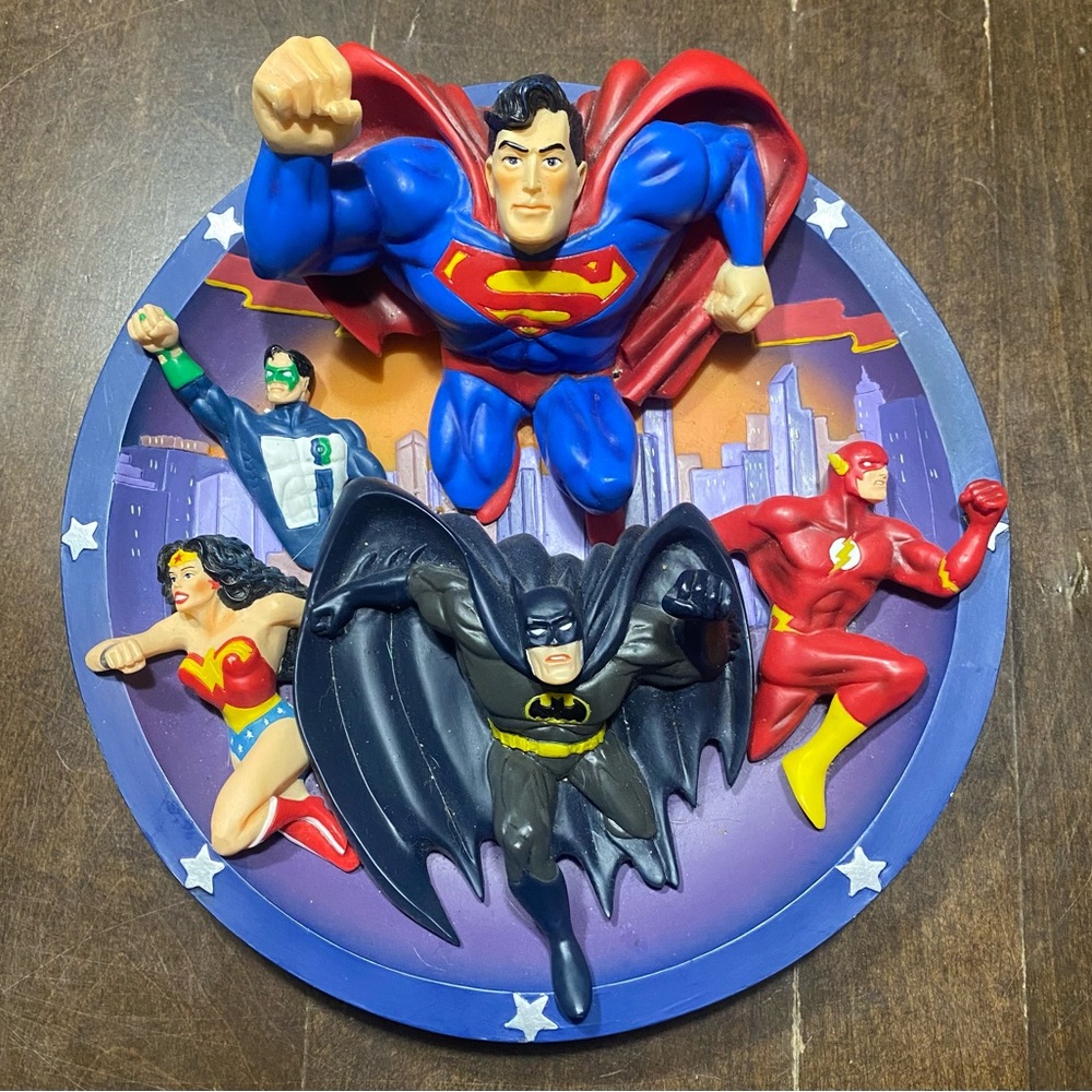 Collectible plate - limited edition - JLA